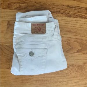 White True Religion “Julie” jeans